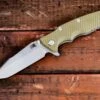 Eklipse-Harpoon Spanto-Working Finish-OD Green G10 -SANFORD CUSTOM KNIVES Sales 1 105