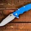 Eklipse-Harpoon Spanto-Working Finish-Blue G10 2 Eklipse-Harpoon Spanto-Working Finish-Blue G10 -SANFORD CUSTOM KNIVES Sales 1 108