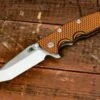 Eklipse-Harpoon Tanto-Stonewash-Orange/Black G10 2 Eklipse-Harpoon Tanto-Stonewash-Orange/Black G10 -SANFORD CUSTOM KNIVES Sales 1 121