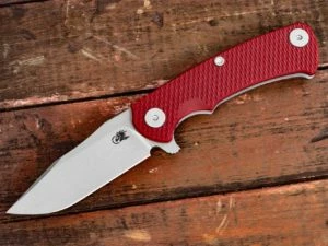 Project X-Clip Point-Working Finish-Red G10 3 Project X-Clip Point-Working Finish-Red G10