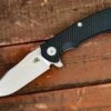 Project X-Clip Point-Stonewash Blue-Black G10 -SANFORD CUSTOM KNIVES Sales 1 153