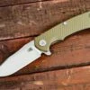 Project X-Clip Point-Stonewash Bronze-OD Green G10 1 Project X-Clip Point-Stonewash Bronze-OD Green G10 -SANFORD CUSTOM KNIVES Sales 1 157