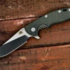 XM-18 3.5″ Slicer-Battle Black-Two Tone-Green/Black G10 -SANFORD CUSTOM KNIVES Sales 1 198