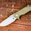 Halftrack-Slicer-Battle Bronze-OD Green G10 1 Halftrack-Slicer-Battle Bronze-OD Green G10 -SANFORD CUSTOM KNIVES Sales 1 20