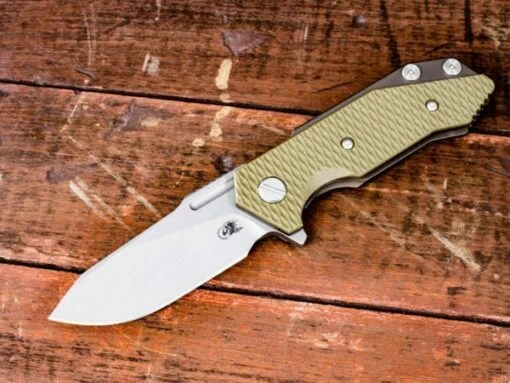 Halftrack-Slicer-Battle Bronze-OD Green G10 -SANFORD CUSTOM KNIVES Sales 1 20