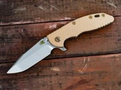 XM-18 3.5″ Skinny Harpoon Spanto-Honeycomb Fade-Stonewash-Battle Bronze/Silver-Coyote G10