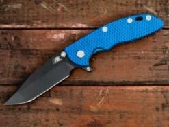 XM-18 3.5″ Skinny Harpoon Spanto-Battle Black-Blue/Black G10