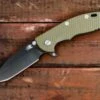 XM-18 3.5″ Skinny Harpoon Spanto-Battle Black-OD Green G10 -SANFORD CUSTOM KNIVES Sales 1 261