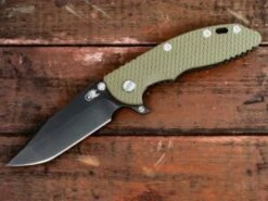 XM-18 3.5″ Skinny Harpoon Spanto-Battle Black-OD Green G10