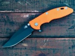 XM-18 3.5″ Skinny Harpoon Spanto-Battle Black-Orange G10