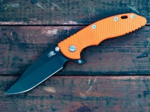 XM-18 3.5″ Skinny Harpoon Spanto-Battle Black-Orange G10 2 XM-18 3.5″ Skinny Harpoon Spanto-Battle Black-Orange G10