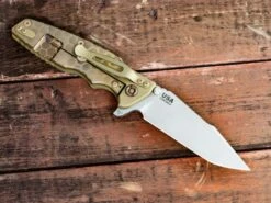 Eklipse-Harpoon Spanto-Honeycomb Fade-Working Finish-Battle Green/Gold-FDE G10