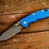 XM-18 3.5″ Slicer-Battle Black-Blue G10 2 XM-18 3.5″ Slicer-Battle Black-Blue G10 -SANFORD CUSTOM KNIVES Sales 1 283