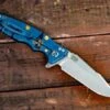 Eklipse-Harpoon Spanto-Containment Series-Stonewash-Stonewash Blue-FDE G10 -SANFORD CUSTOM KNIVES Sales 1 31