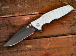 Eklipse-Harpoon Spanto-Satin Black DLC-Silver Twill G10