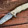Eklipse-Harpoon Spanto-Battle Field Pickup-OD Green Micarta G10 2 Eklipse-Harpoon Spanto-Battle Field Pickup-OD Green Micarta G10 -SANFORD CUSTOM KNIVES Sales 1 36