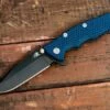 Eklipse-Harpoon Spanto-Battle Black-Blue/Black G10 -SANFORD CUSTOM KNIVES Sales 1 44