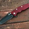 Eklipse-Harpoon Spanto-Battle Black-Red G10 -SANFORD CUSTOM KNIVES Sales 1 45