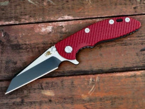 XM-18 3″ Wharncliff-Matte Black-Two Tone-Red G10 3 XM-18 3″ Wharncliff-Matte Black-Two Tone-Red G10