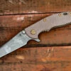 XM-18 3″ Wharncliff-Battle Field Pickup-BPU434-FDE G10 -SANFORD CUSTOM KNIVES Sales 1 478