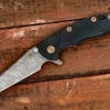 XM-18 3″ Wharncliff-Battle Field Pickup-BPU438-Black G10 -SANFORD CUSTOM KNIVES Sales 1 482