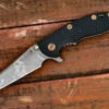 XM-18 3″ Wharncliff-Battle Field Pickup-BPU432-Black G10 -SANFORD CUSTOM KNIVES Sales 1 483