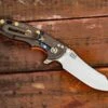 XM-18 3″ Skinner-Containment Series-Stonewash-Battle Bronze-Orange G10 2 XM-18 3″ Skinner-Containment Series-Stonewash-Battle Bronze-Orange G10 -SANFORD CUSTOM KNIVES Sales 1 486