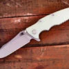 Eklipse-Spearpoint-Working Finish-Translucent G10 1 Eklipse-Spearpoint-Working Finish-Translucent G10 -SANFORD CUSTOM KNIVES Sales 1 49