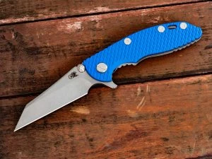 XM-18 3″ Wharncliff-Working Finish-Blue G10 3 XM-18 3″ Wharncliff-Working Finish-Blue G10