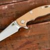 XM-18 3″ Wharncliff-Stonewash-Coyote G10