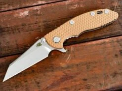 XM-18 3″ Wharncliff-Stonewash-Coyote G10