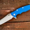 Eklipse-Spearpoint-Stonewash-Blue G10 2 Eklipse-Spearpoint-Stonewash-Blue G10 -SANFORD CUSTOM KNIVES Sales 1 54