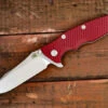 Eklipse-Spearpoint-Stonewash-Red G10 -SANFORD CUSTOM KNIVES Sales 1 55
