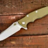 Eklipse-Spearpoint-Stonewash-OD Green G10 2 Eklipse-Spearpoint-Stonewash-OD Green G10 -SANFORD CUSTOM KNIVES Sales 1 56