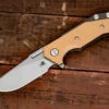 Halftrack-Slicer-Battle Bronze-Coyote G10 -SANFORD CUSTOM KNIVES Sales 1 6