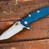 Eklipse-Tanto-Battle Bronze-Blue/Black G10 1 Eklipse-Tanto-Battle Bronze-Blue/Black G10 -SANFORD CUSTOM KNIVES Sales 1 61
