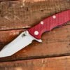 Eklipse-Tanto-Battle Blue-Red G10 -SANFORD CUSTOM KNIVES Sales 1 63