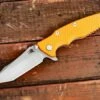 Eklipse-Tanto-Working Finish-Orange G10 -SANFORD CUSTOM KNIVES Sales 1 66