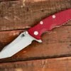 Eklipse-Tanto-Working Finish-Red G10 -SANFORD CUSTOM KNIVES Sales 1 67
