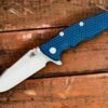 Eklipse-Harpoon Spanto-Battle Bronze-Blue/Black G10 -SANFORD CUSTOM KNIVES Sales 1 84