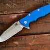 Eklipse-Harpoon Spanto-Stonewash Blue-Blue G10 -SANFORD CUSTOM KNIVES Sales 1 91