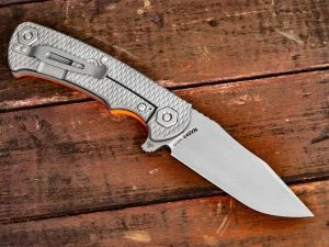 Project X-Clip Point-Stonewash Bronze-Orange G10 4 Project X-Clip Point-Stonewash Bronze-Orange G10 - Image 2