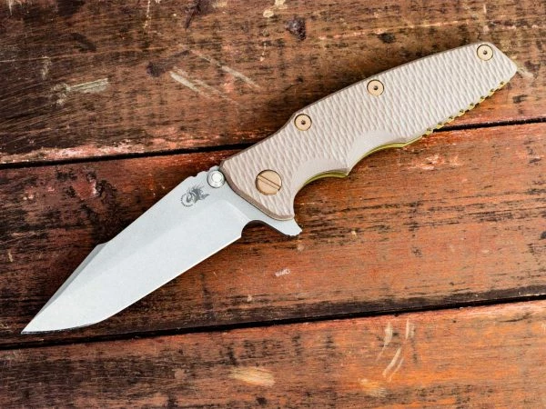 Eklipse-Harpoon Spanto-Honeycomb Fade-Working Finish-Battle Green/Gold-FDE G10 4 Eklipse-Harpoon Spanto-Honeycomb Fade-Working Finish-Battle Green/Gold-FDE G10 - Image 2