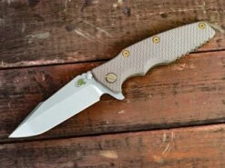 Eklipse-Harpoon Spanto-Honeycomb Fade-Stonewash-Stonewash Yellow/Bronze-FDE G10 -SANFORD CUSTOM KNIVES Sales 2 27