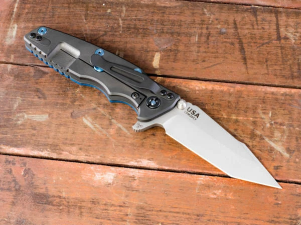 Eklipse-Harpoon Tanto-Working Finish-Black DLC Lockside-Blue/Black G10-blue Hardware 4 Eklipse-Harpoon Tanto-Working Finish-Black DLC Lockside-Blue/Black G10-blue Hardware - Image 2