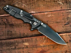 Eklipse-Harpoon Spanto-Satin Black DLC-Black G10 -SANFORD CUSTOM KNIVES Sales 2 33