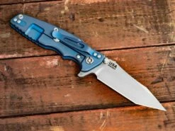 Eklipse-Tanto-Battle Blue-Red G10 -SANFORD CUSTOM KNIVES Sales 2 58