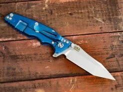 Eklipse-Tanto-Stonewash Blue-Blue G10 -SANFORD CUSTOM KNIVES Sales 2 65
