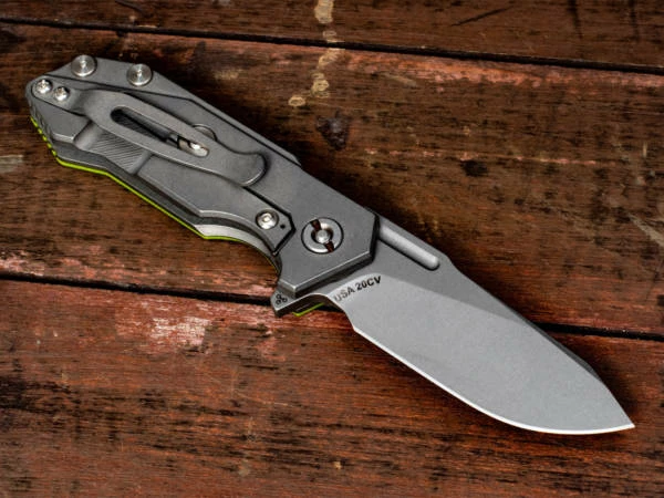 Halftrack-Slicer-Working Finish-Neon Green G10 4 Halftrack-Slicer-Working Finish-Neon Green G10 - Image 2