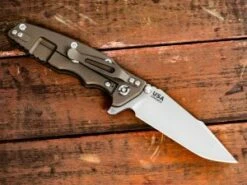 Eklipse-Harpoon Spanto-Battle Bronze-Blue/Black G10 -SANFORD CUSTOM KNIVES Sales 2 77